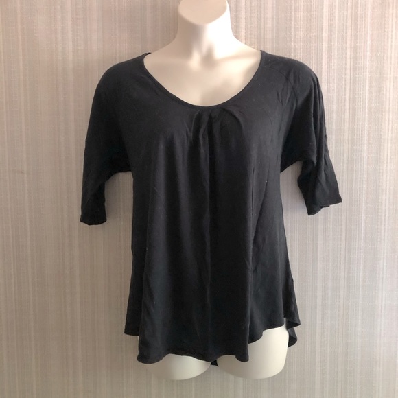 B.U.M. Black Tee with adjustable sleeves - Picture 2 of 8